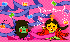 [イラストちび] 3月ひな祭り